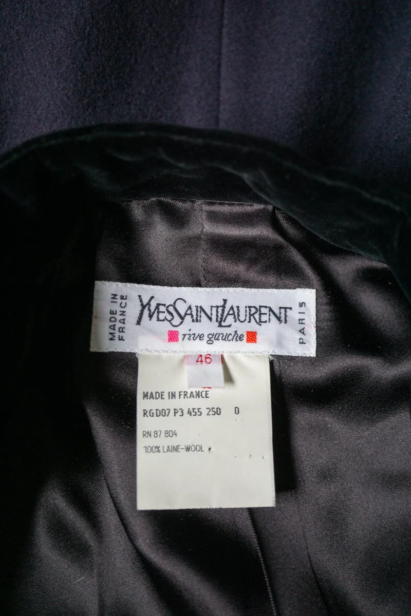 Vintage Yves Saint Laurent Blazer aus Wolle