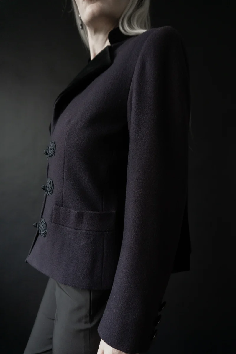 Vintage Yves Saint Laurent Blazer aus Wolle
