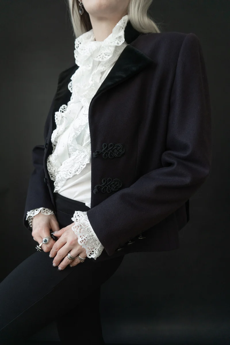 Vintage Yves Saint Laurent Blazer aus Wolle