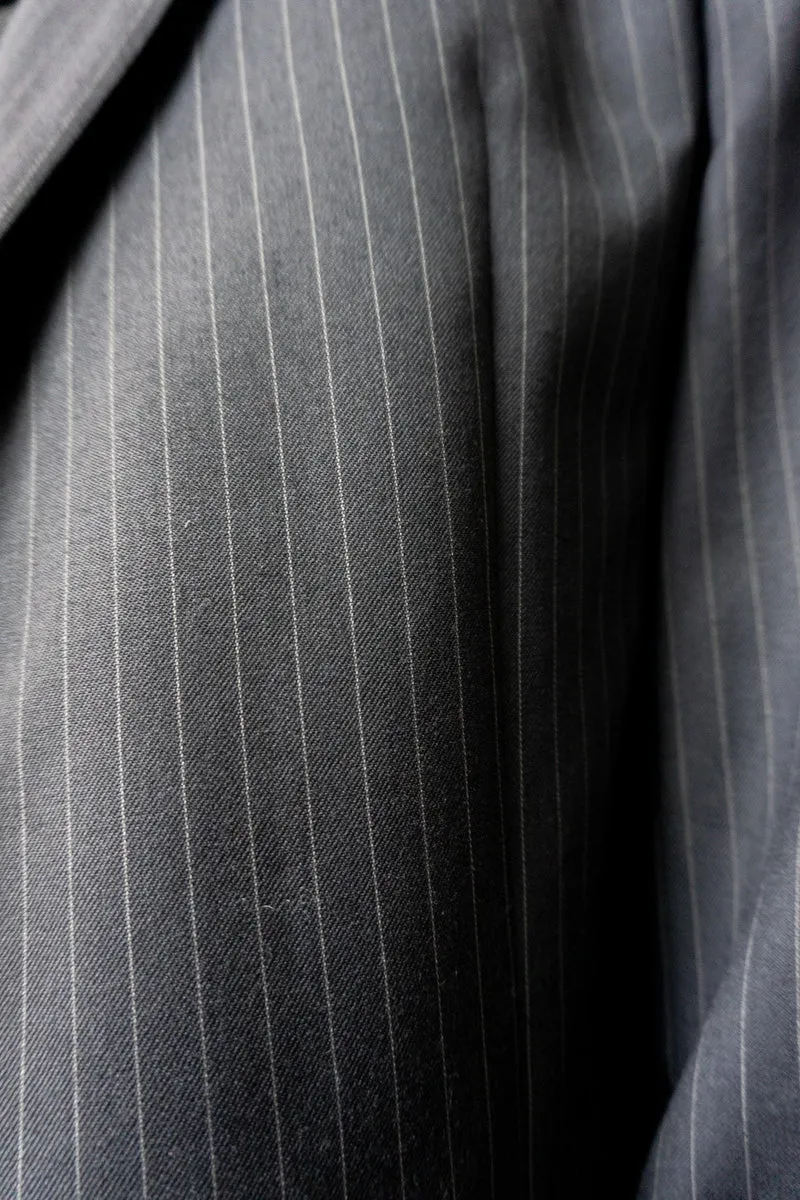 Oversized Blazer, Pinstripe, M–L
