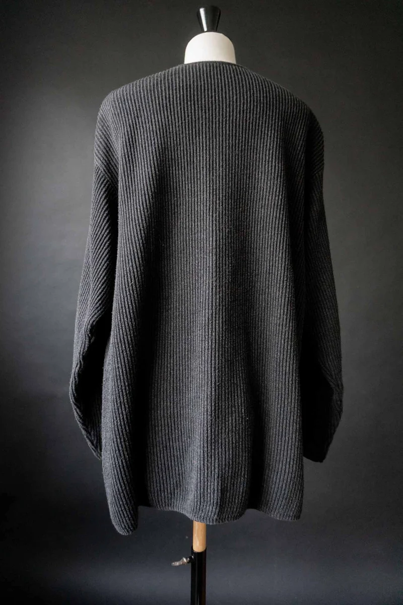 Vintage Strickjacke mit Perlmuttknöpfen, S–L