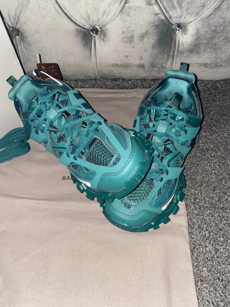 Teal Track Trainers