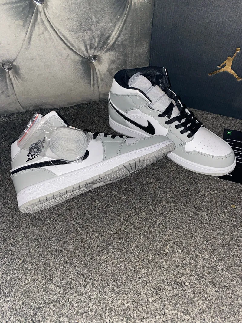 Grey & White Air Trainers