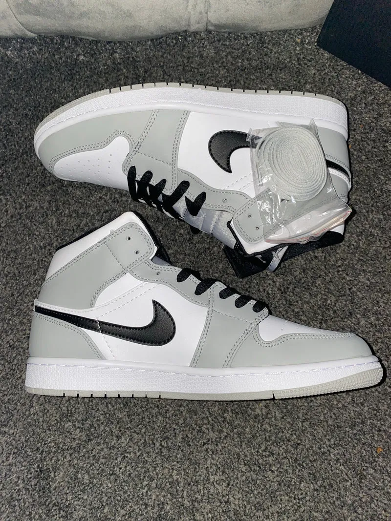Grey & White Air Trainers