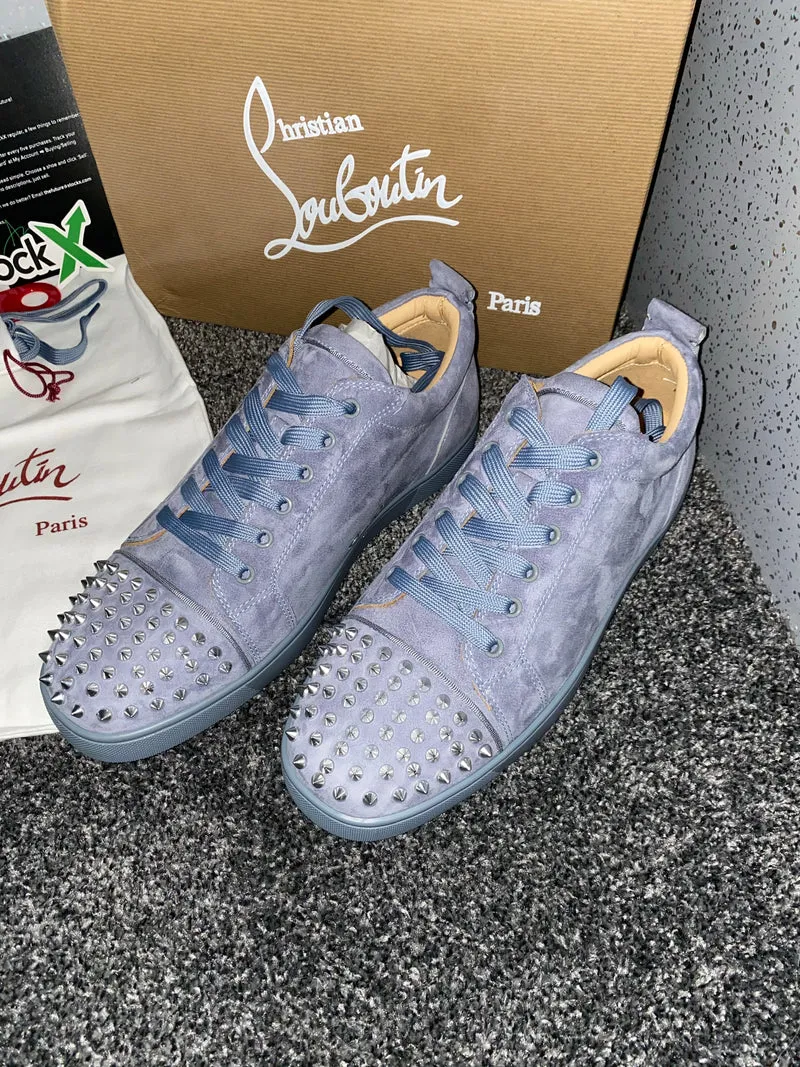 Dark Grey Studded Trainers