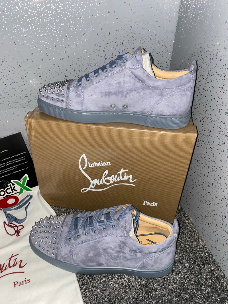 Dark Grey Studded Trainers