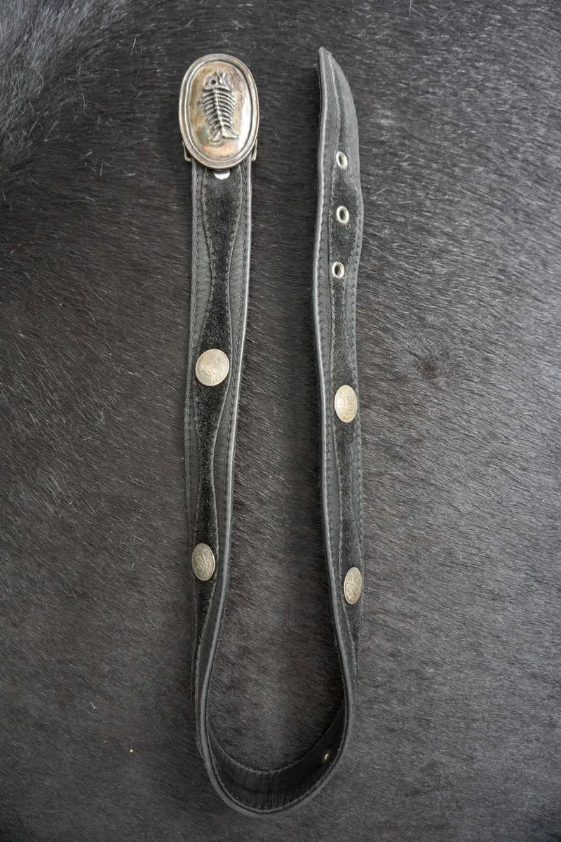 Vintage Pyrate Style Gürtel, XS-S