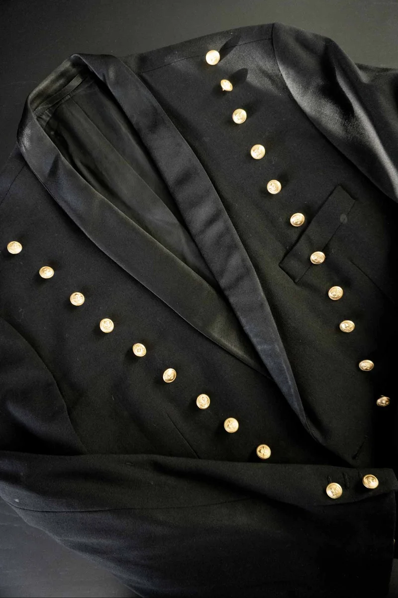 Vintage Napoleom Blazer Schurwolle, M–L
