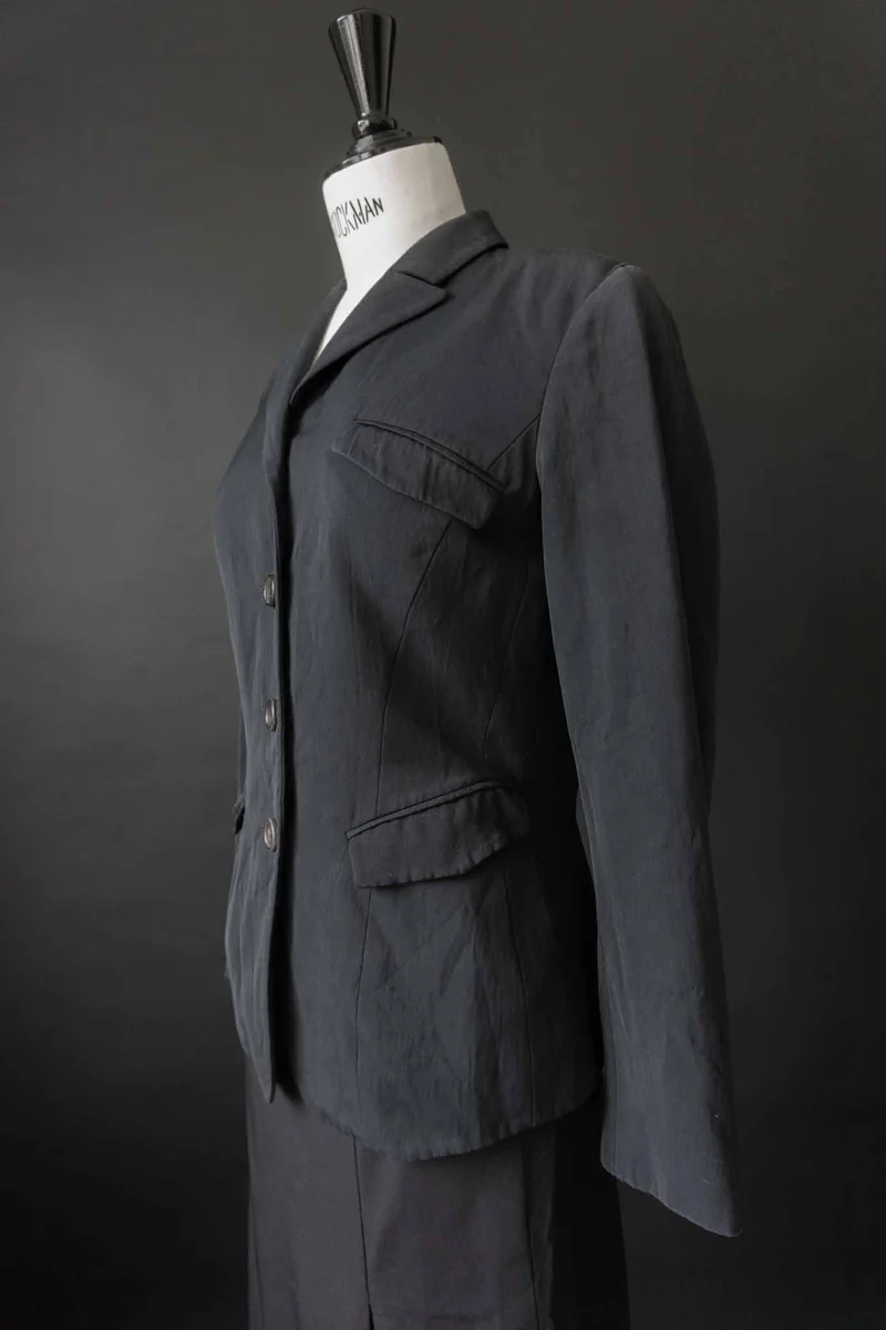 Jil Sander Vintage Blazer Schwarz – Größe 36