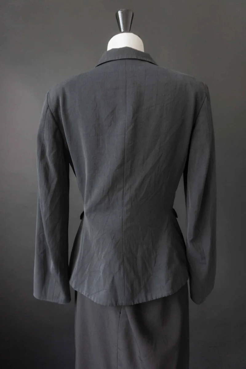 Jil Sander Vintage Blazer Schwarz – Größe 36