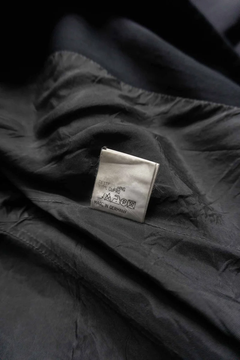 Jil Sander Vintage Blazer Schwarz – Größe 36