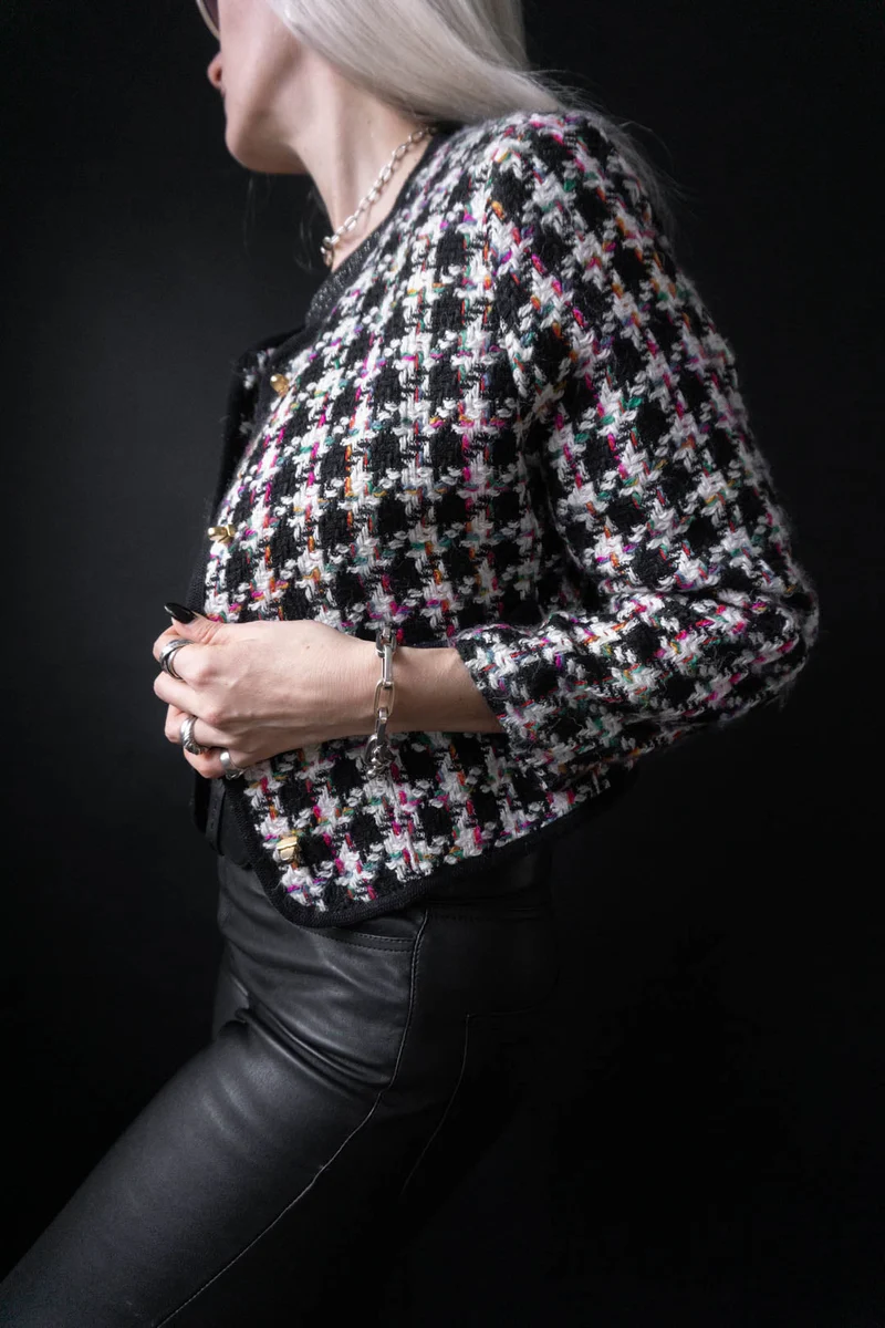 80s Boucle Blazer S–M