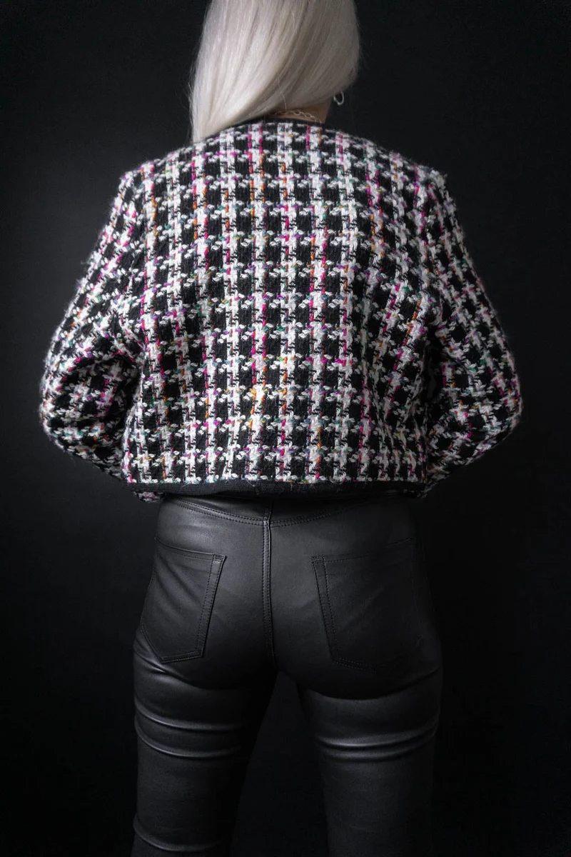 80s Boucle Blazer S–M