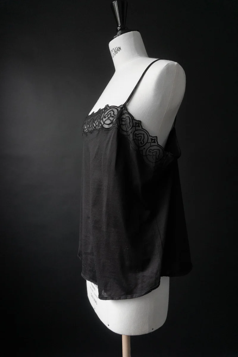 Vintage Trägertop Spitze, M–XL