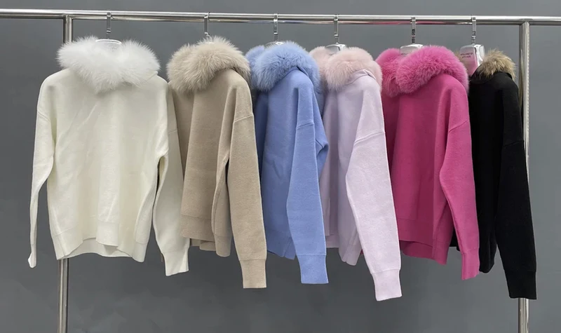 Fox Fur Hooded Loungesuit