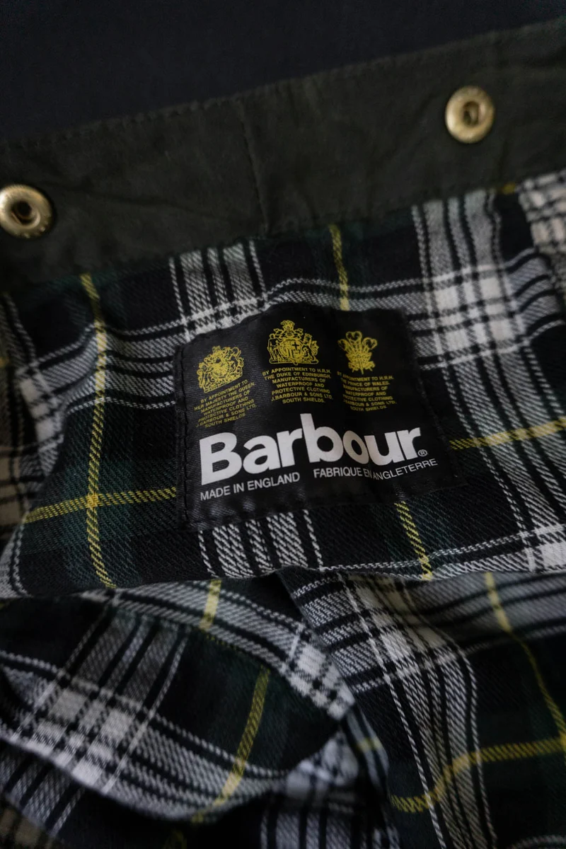 Vintage Barbour Kapuze