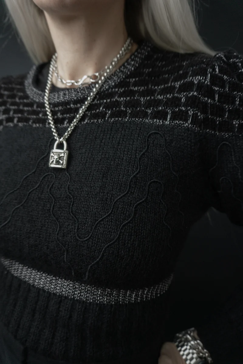 Pullover Mohair Lurex XS–M