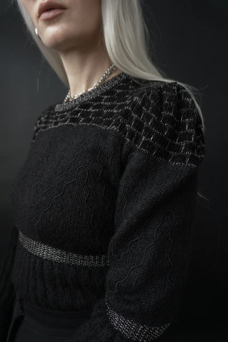 Pullover Mohair Lurex XS–M