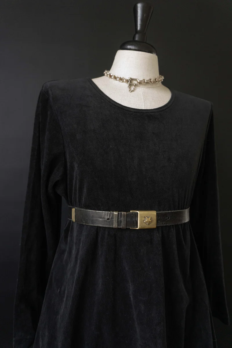 Gürtel Leder Stern