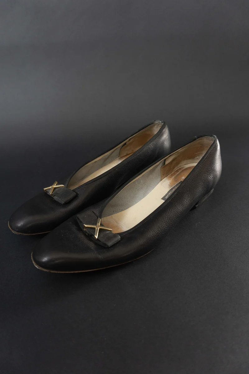 Bally Ballerinas Schwarz 40,5