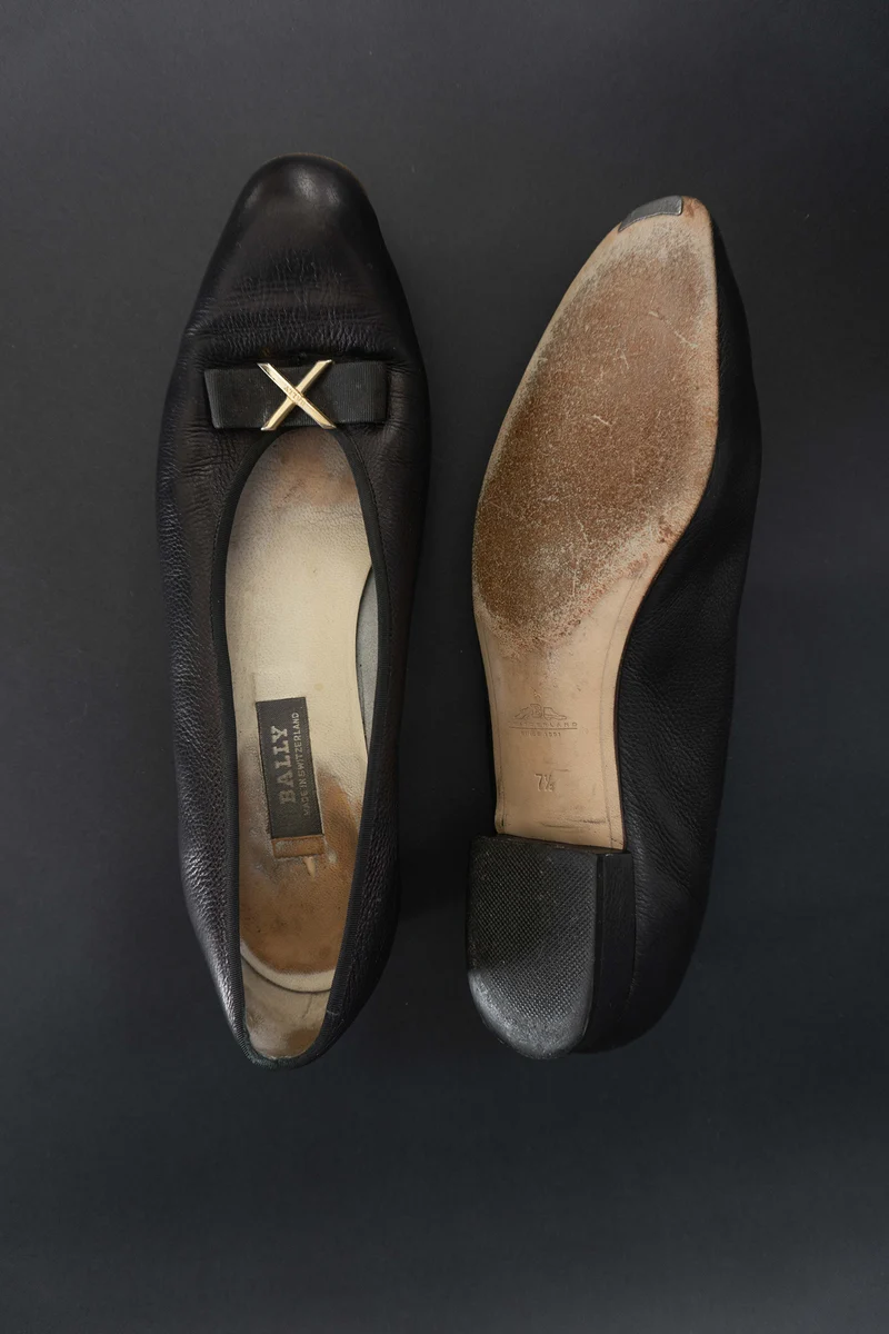 Bally Ballerinas Schwarz 40,5