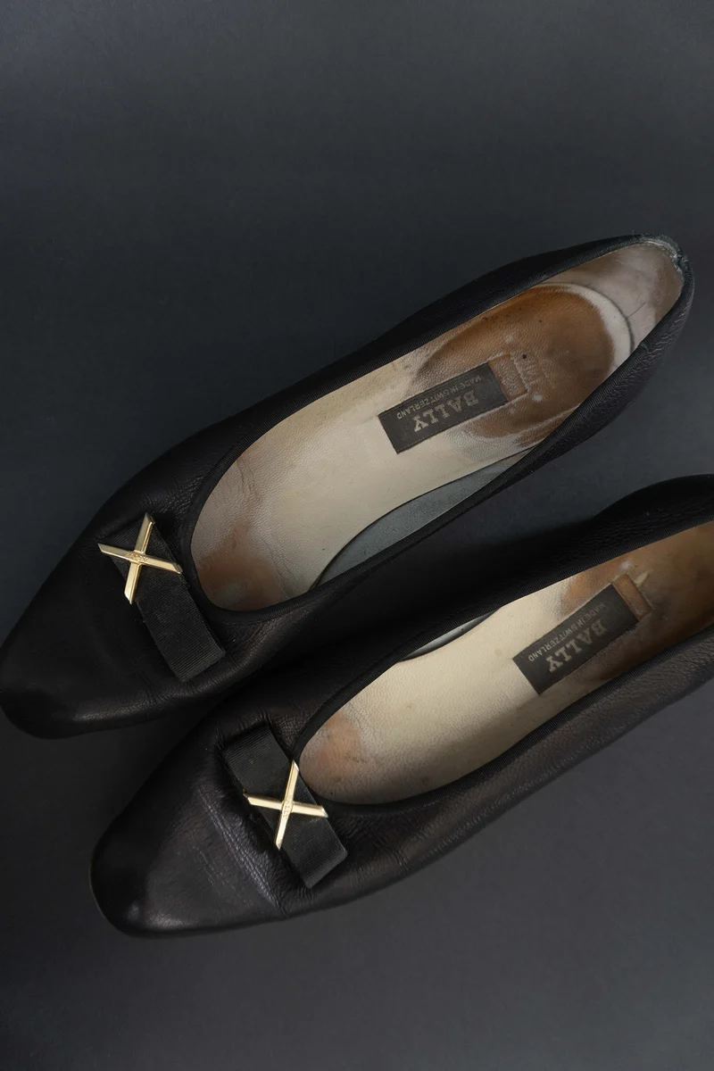 Bally Ballerinas Schwarz 40,5