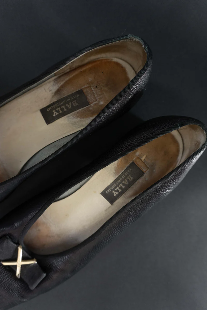 Bally Ballerinas Schwarz 40,5
