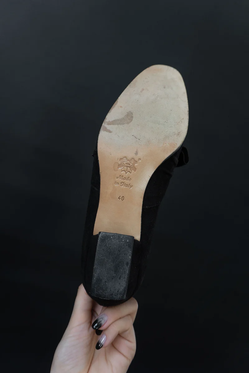 Gothic Schuhe Malizia Wildleder 40