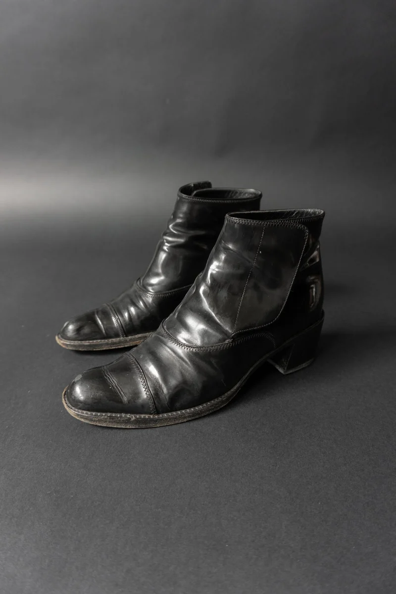 Vintage 90s Prada Lackleder Boots 36