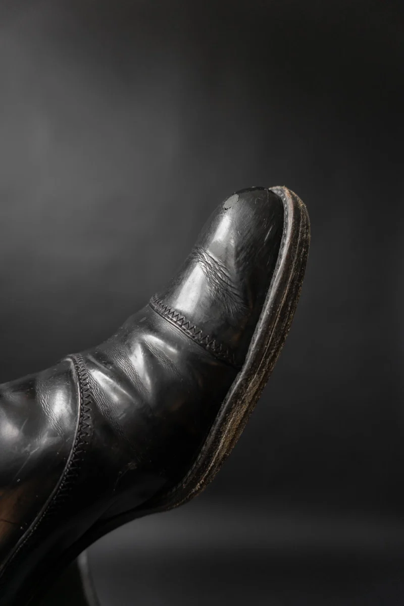 Vintage 90s Prada Lackleder Boots 36