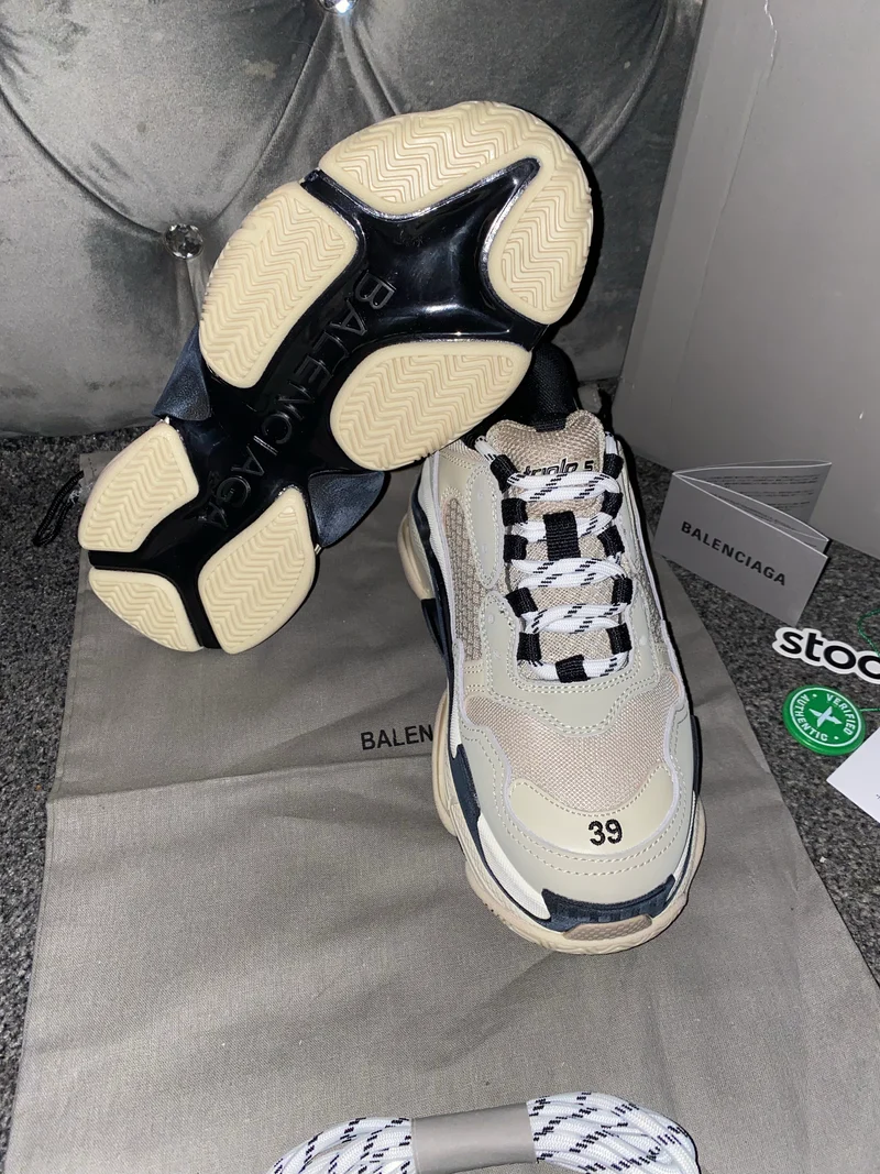 Triple Trainers - Grey & Blue
