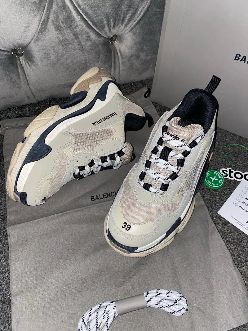 Triple Trainers - Grey & Blue