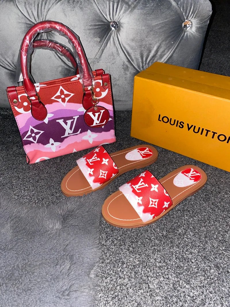 Red Sandals