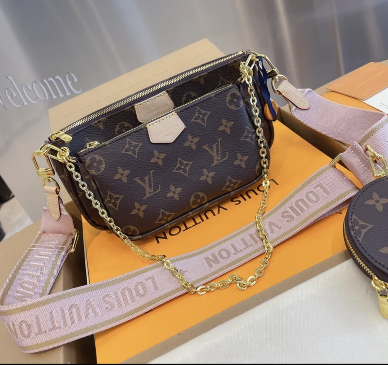 3pc Strap Bag Set