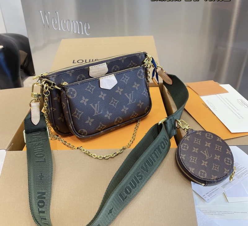 3pc Strap Bag Set