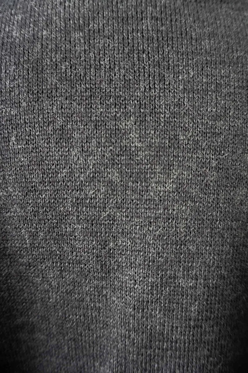 Vintage oversized Strickjacke aus Wolle, M–XL