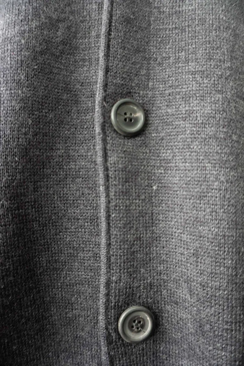 Vintage oversized Strickjacke aus Wolle, M–XL