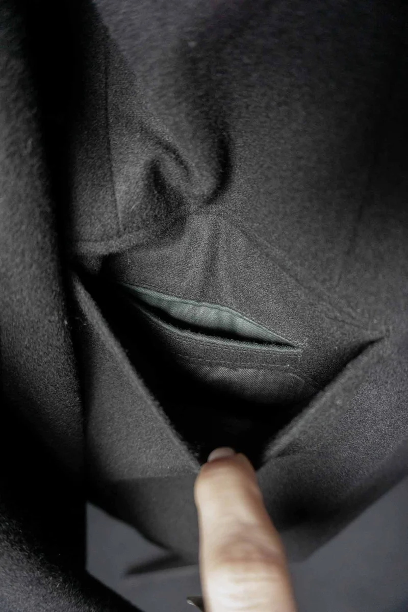 Vintage Smoking Blazer, Schwarz, S–M