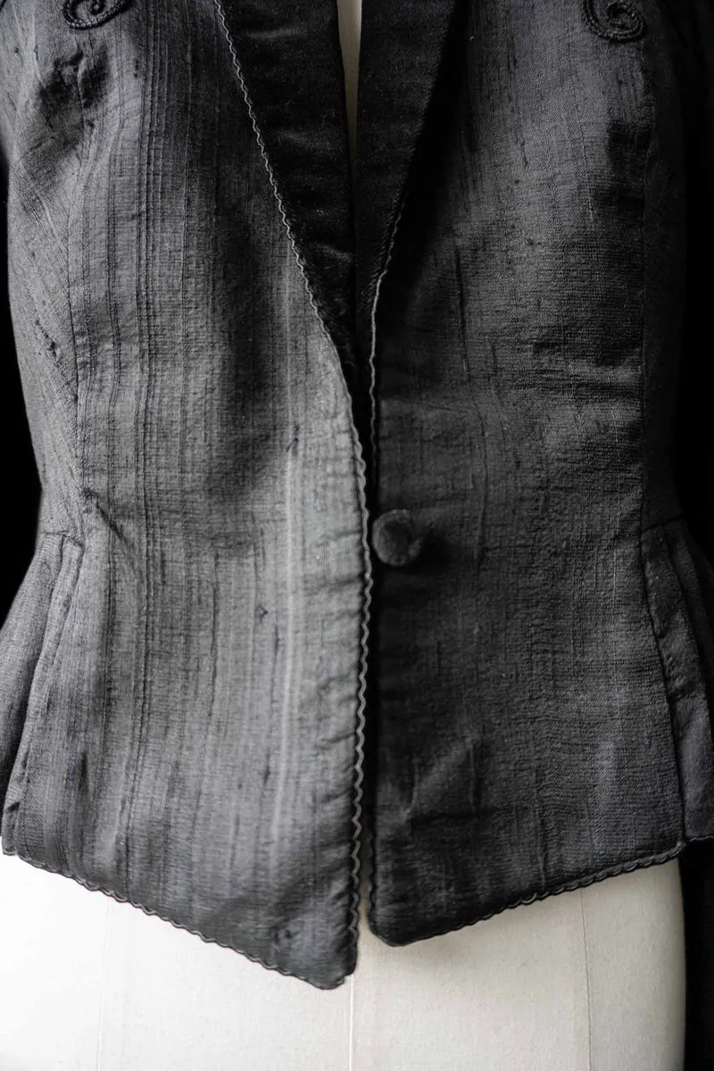 Vintage Wildseide-Blazer Gothic, S–M