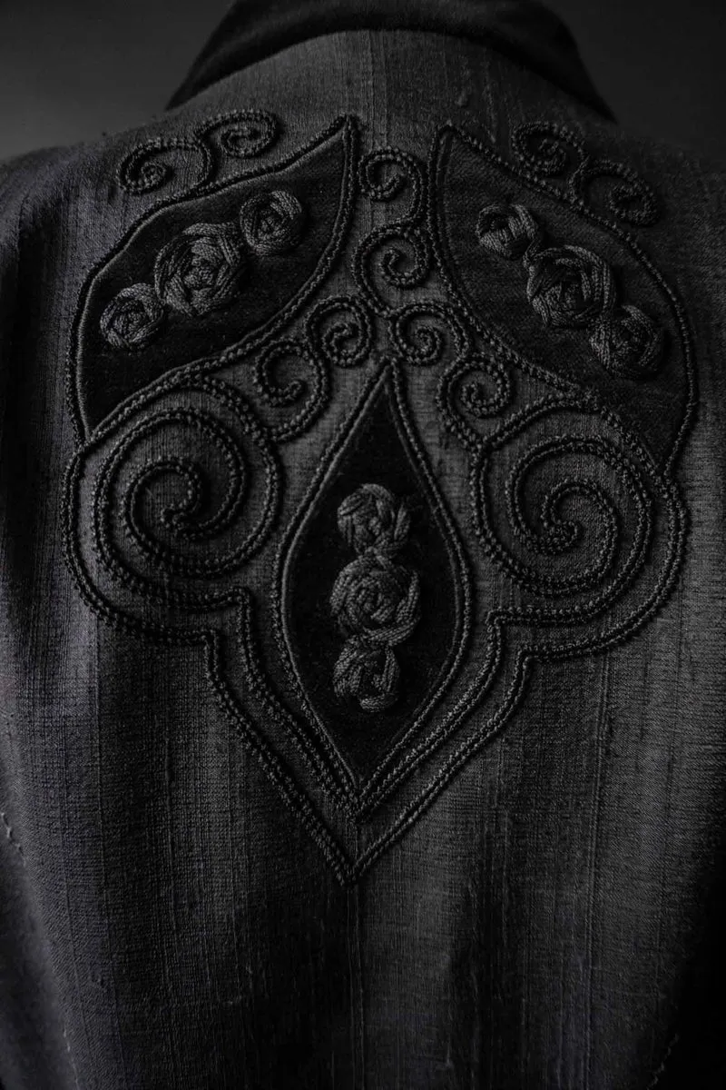 Vintage Wildseide-Blazer Gothic, S–M