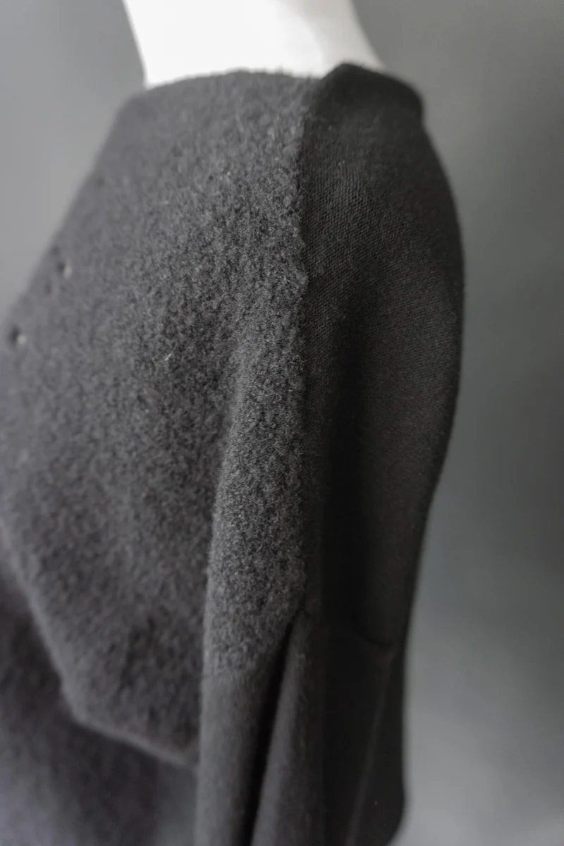 Vintage Pullover, Schwarz Sarah Pacini, M