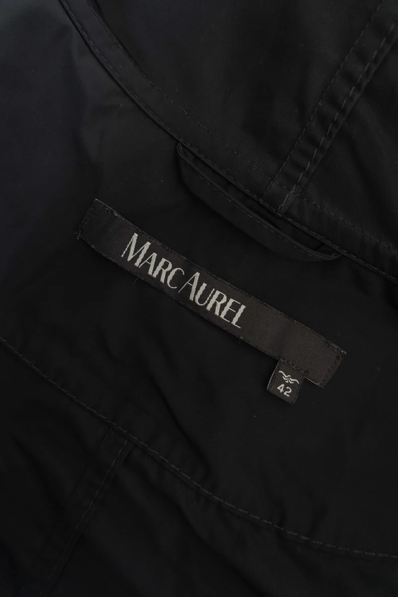 Marc Aurel Regenjacke Schwarz