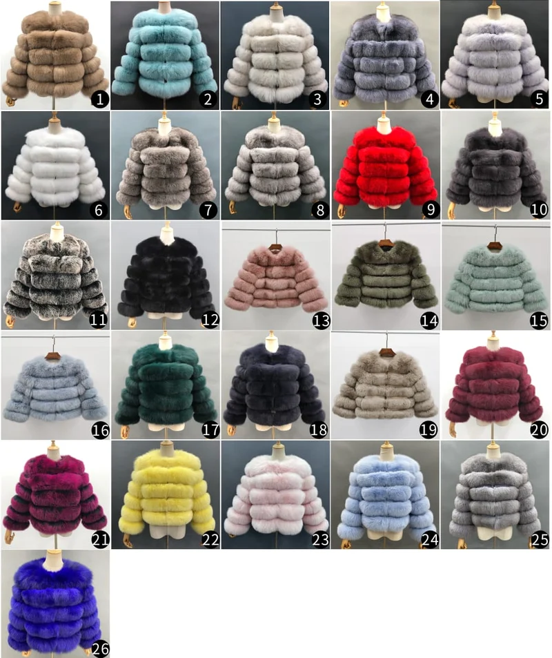 Adults Luxury Laura Jane Paris Fox Fur Coats