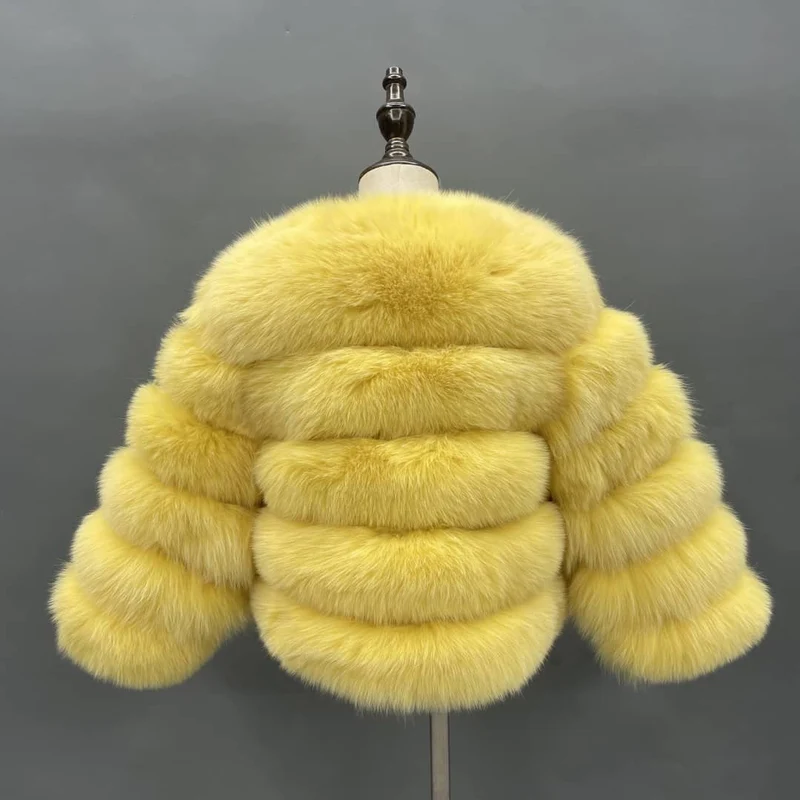 Kids Luxury Laura Jane Paris Fox Fur Coat