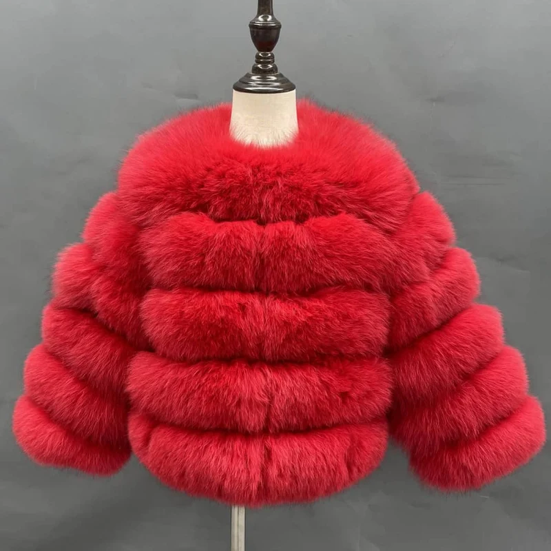Kids Luxury Laura Jane Paris Fox Fur Coat