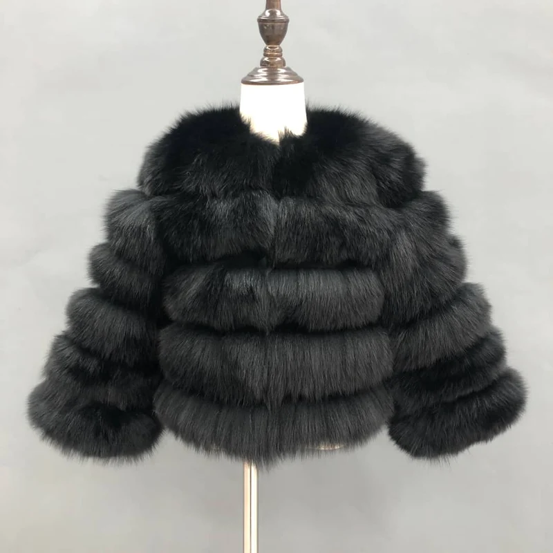 Kids Luxury Laura Jane Paris Fox Fur Coat