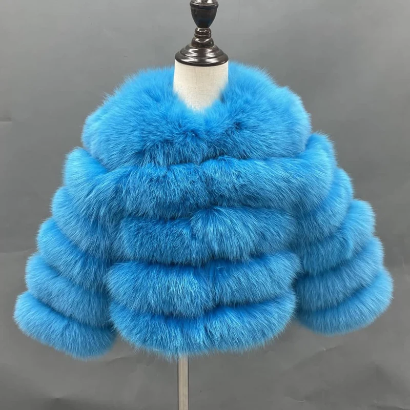 Kids Luxury Laura Jane Paris Fox Fur Coat