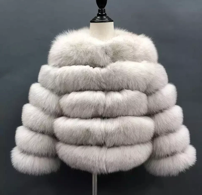 Kids Luxury Laura Jane Paris Fox Fur Coat