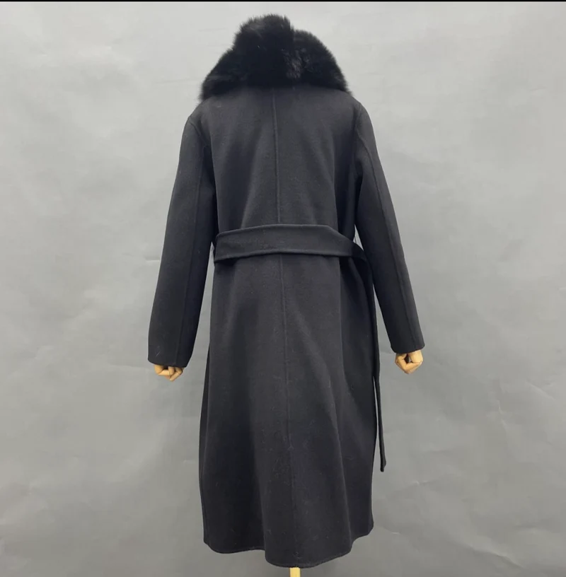 Full Fur Wool Coat