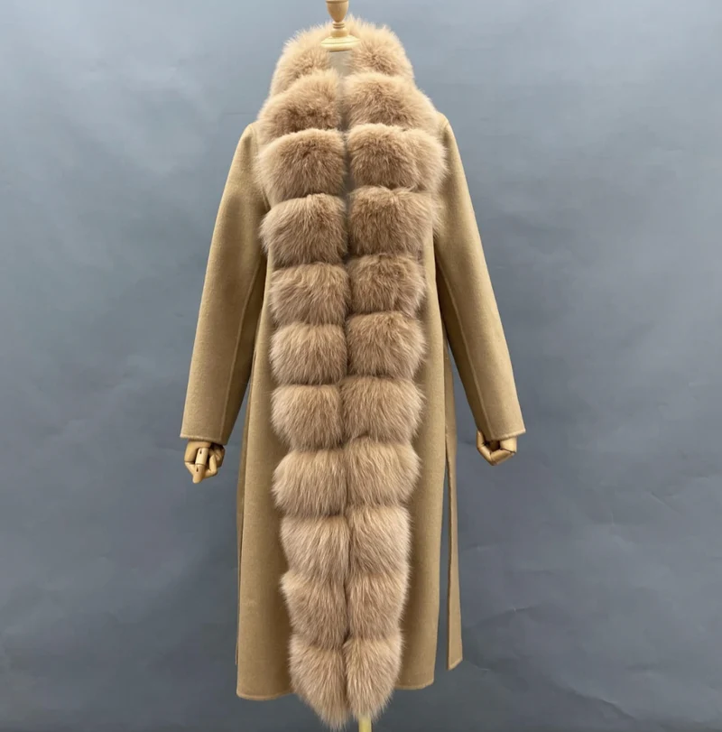 Full Fur Wool Coat
